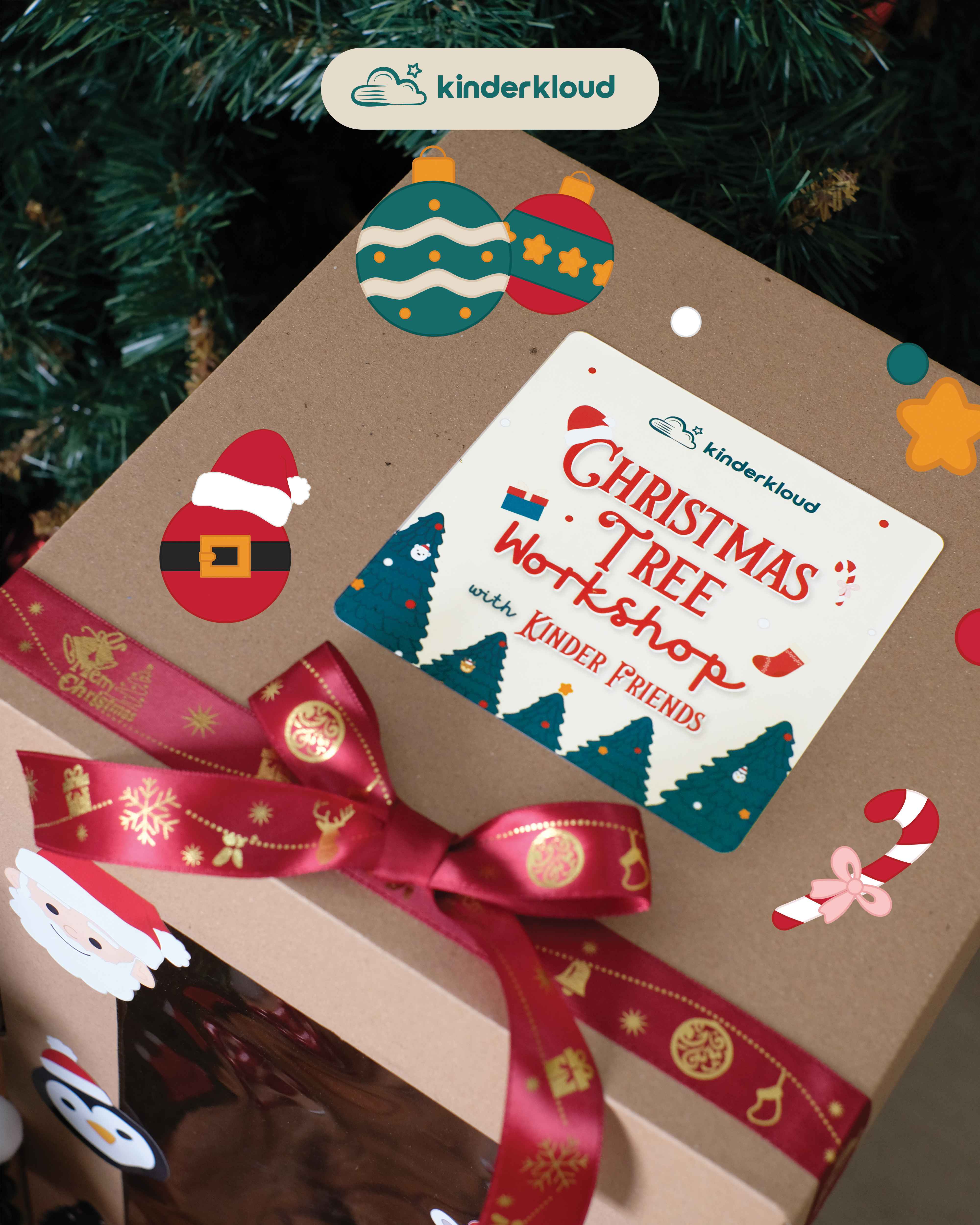 image of Christmas Tree Workshop with Kinder Friends