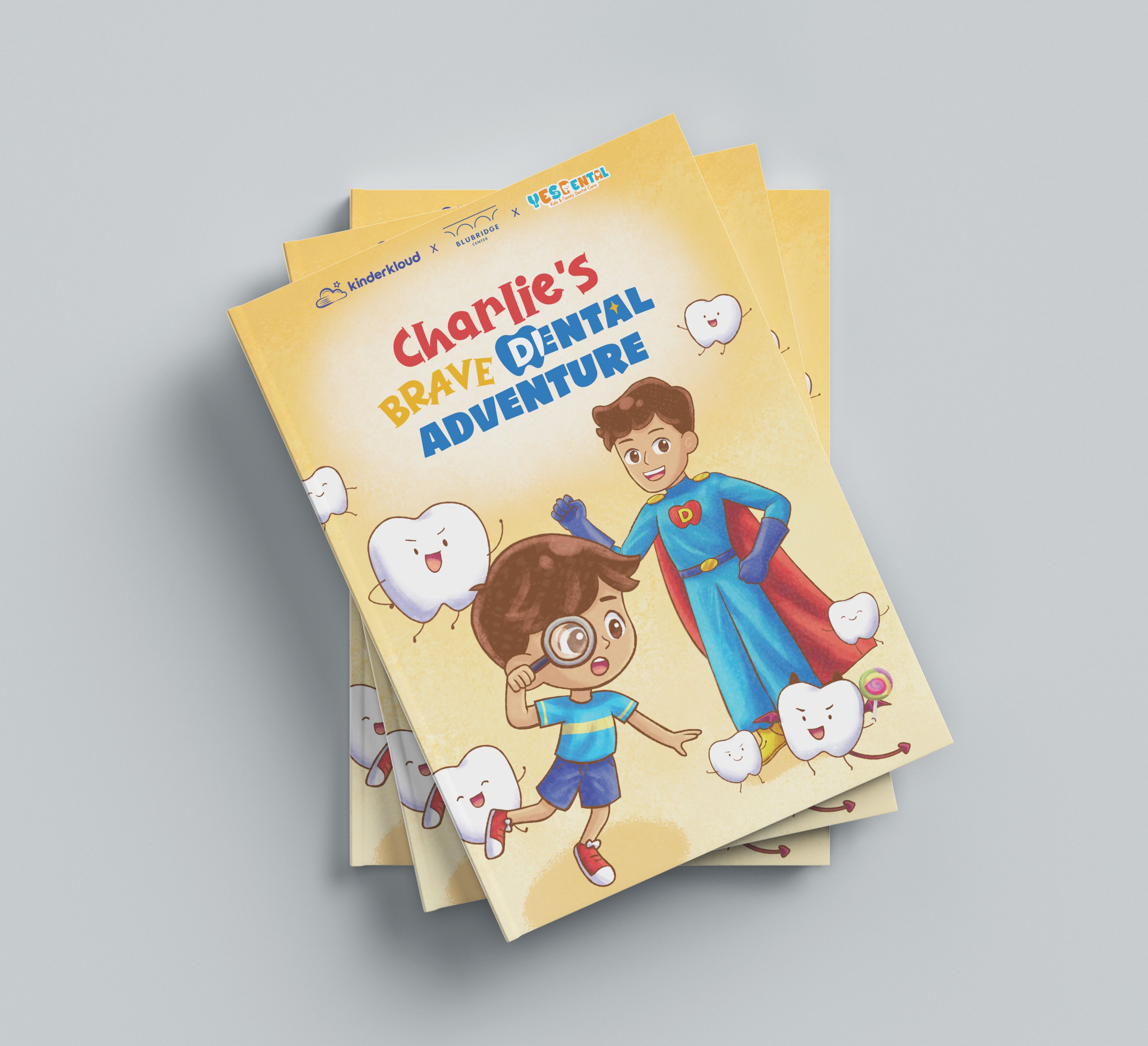 photo of brave dental adventure book cover kinderkloud