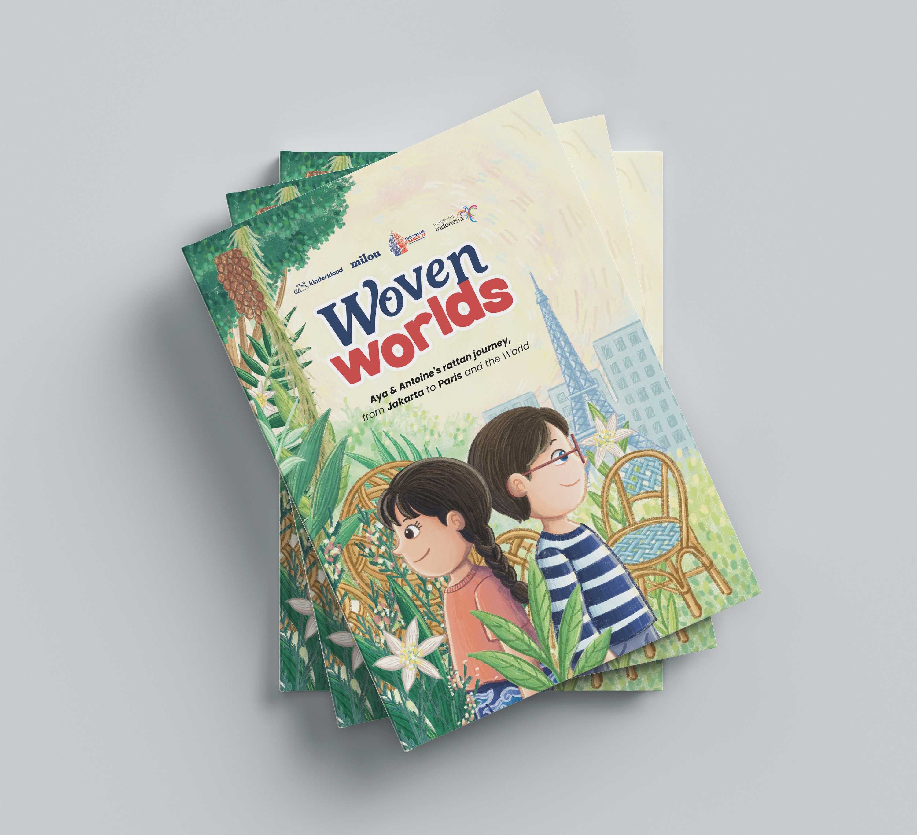 book cover of woven worlds